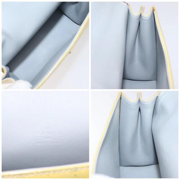 LOUIS VUITTON Monogram Vernis Spring Street Hand Bag Gris - Picture 15 of 16